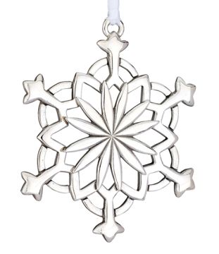 2012 Lunt Snowflake 14th Edition Sterling Ornament image