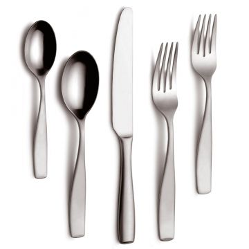 Mikasa Satin Loft 65 Piece Stainless Steel Flatware Set image