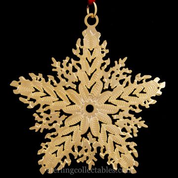 2006 Metropolitan Museum Star Sterling & Goldplate Ornament image