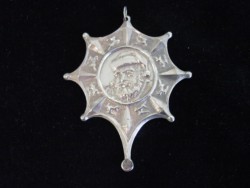 1999 Niederkorn Star Sterling Ornament in gift box