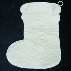 Stewart Nye Stocking Sterling Ornament