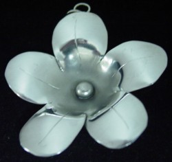 Stewart Nye Violet Sterling Ornament