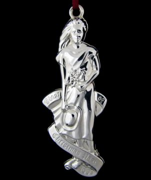 1993 Oneida Ghost of Christmas Past Sterling Ornament image