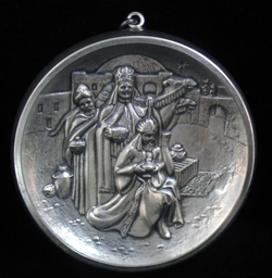 1975 Oneida The Magi Sterling Ornament