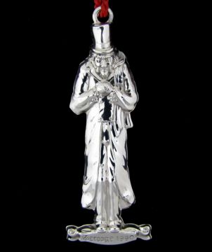 1990 Oneida Scrooge Sterling Ornament image
