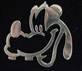 Paul March Goofy Sterling Ornament image