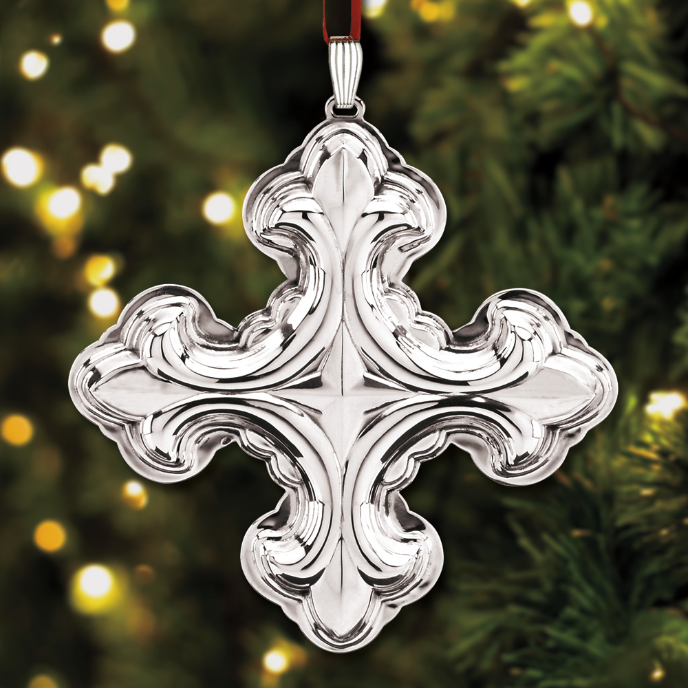 Sterling Collectables 2018 Reed & Barton Christmas Cross 48th Sterling