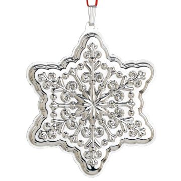 2013 Reed & Barton Holiday Snowflake 1st Edition Sterling Ornament image