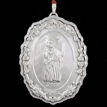 2001 Reed & Barton Nativity Sterling Ornament image