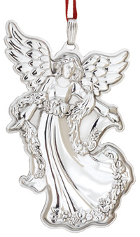 2011 Reed & Barton Francis 1st  Angel 14th Ed Sterling Ornament image