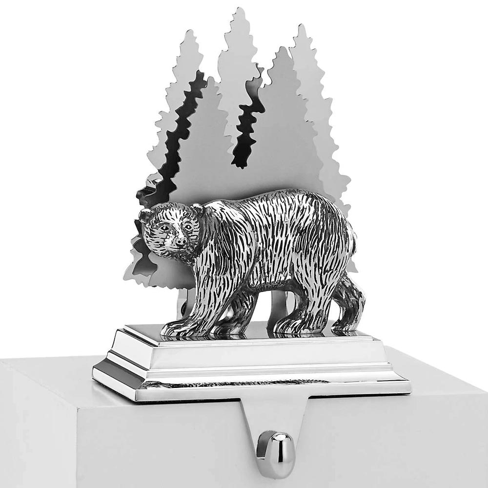 Reed & Barton North Pole Bound Polar Bear Stocking Holder