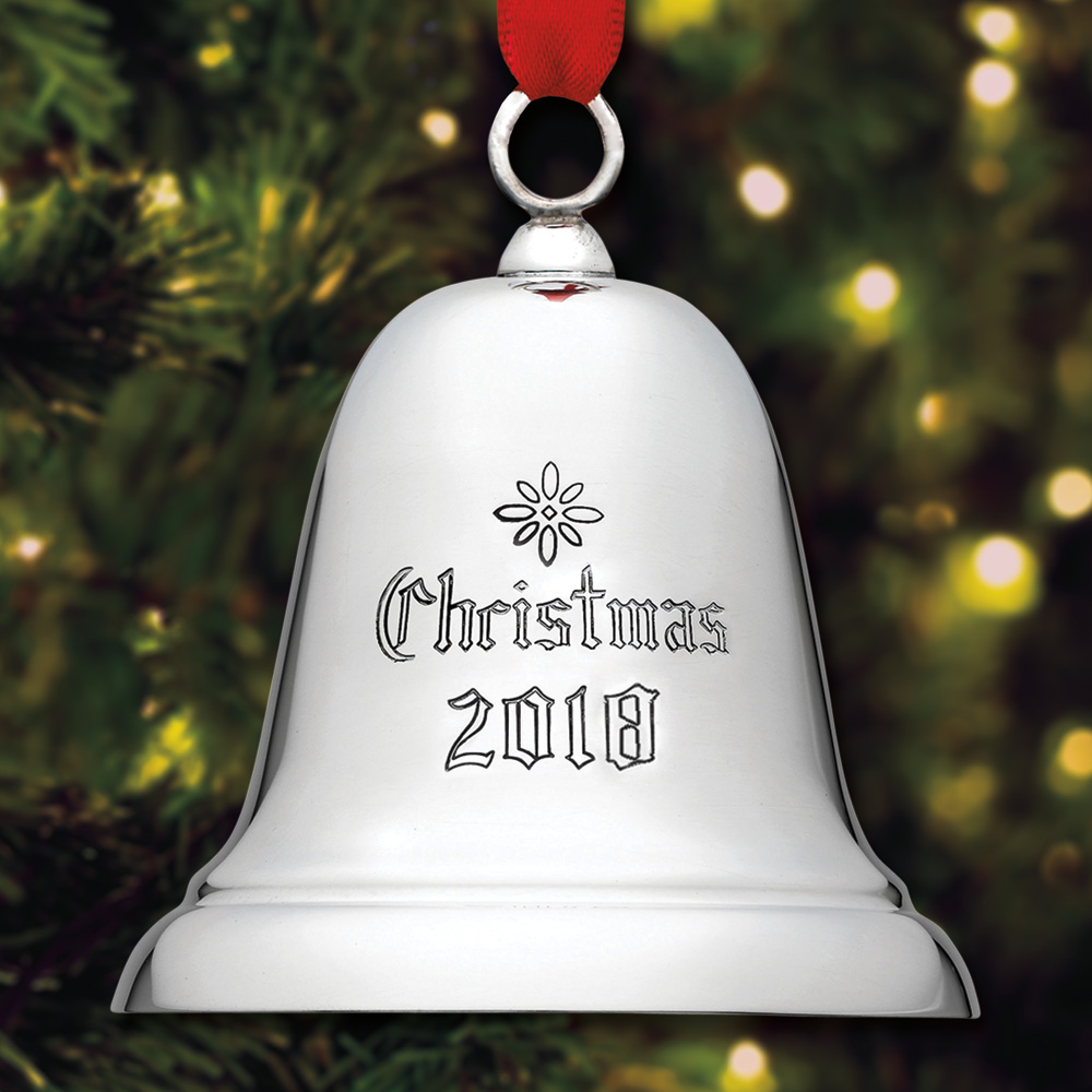 Reed Sterling Silver Bell Ornament Rocking Horse Reed Barton 2022