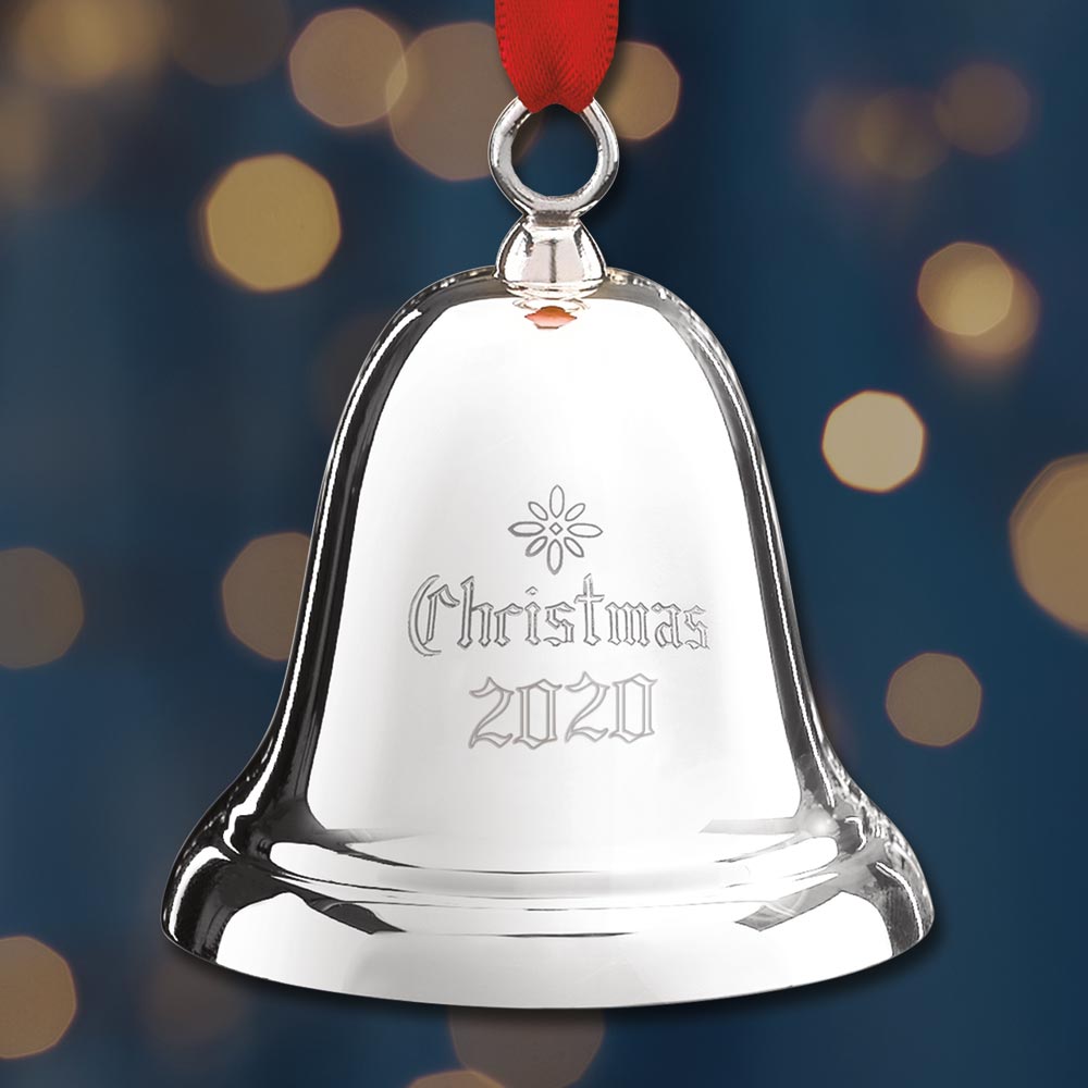 Reed /& Barton x800 Ring in the Season Legacy Bell Sterling Ornament