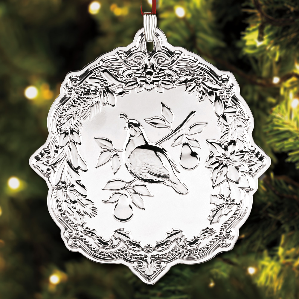 Reed And Barton Christmas Ornaments 