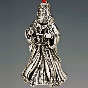 2008 Reed & Barton Father Frost Santa Sterling Ornament