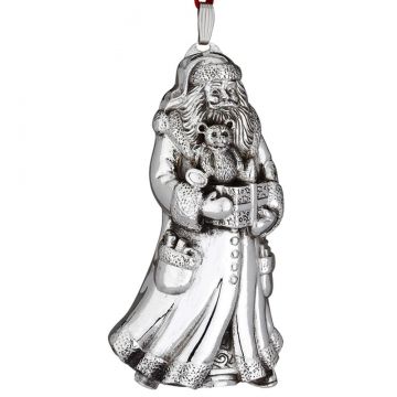 2012 Reed & Barton Santa Claus 9th Edition Sterling Ornament