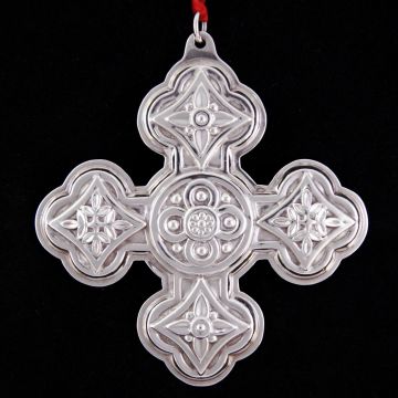 1971 Reed & Barton Cross Sterling Ornament image
