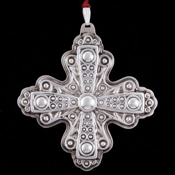 1972  Reed & Barton Cross Sterling Ornament