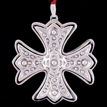 1975 Reed & Barton Cross Sterling Ornament