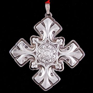 1976 Reed & Barton Cross Sterling Ornament