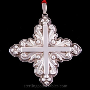 1983 Reed & Barton Cross Sterling Ornament