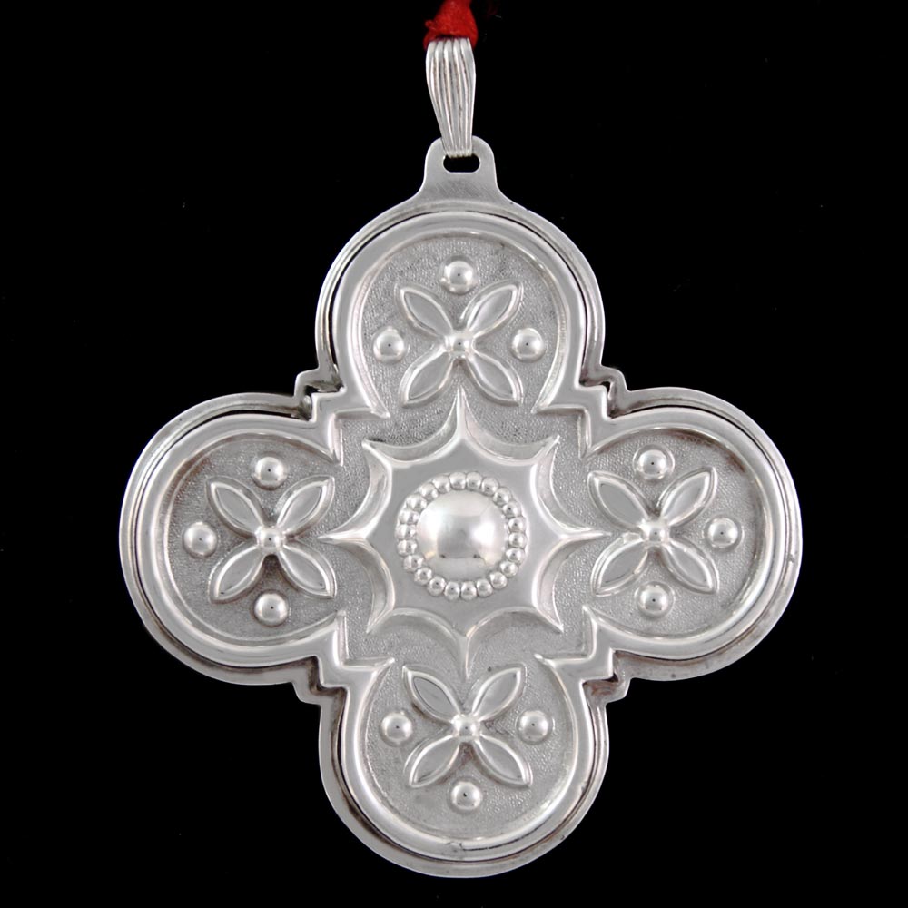 Sterling Collectables 1986 Reed & Barton Cross Sterling Ornament