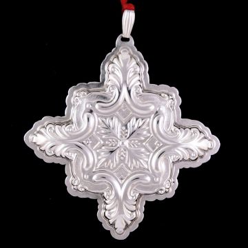 1993 Reed & Barton Cross Sterling Ornament image