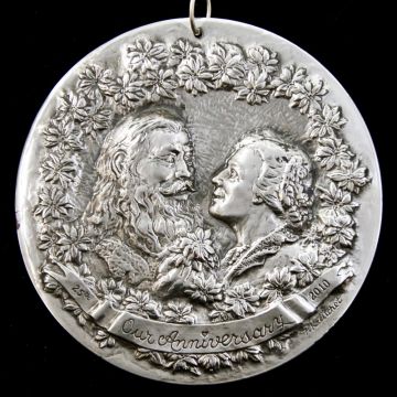 2010 Sculpture Workshop The Anniversary Sterling Ornament