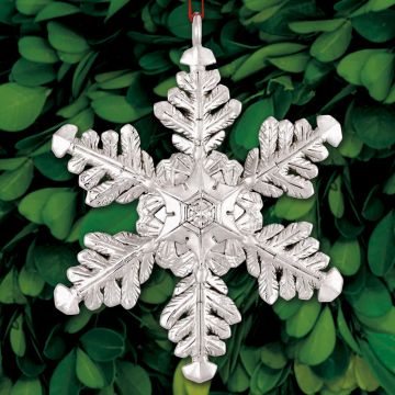 2016 Sterling Collectables Snowflake 4th Edition Sterling Ornament image