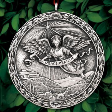 2016 Sterling Collectables Peace on Earth 1st Edition Sterling Ornament