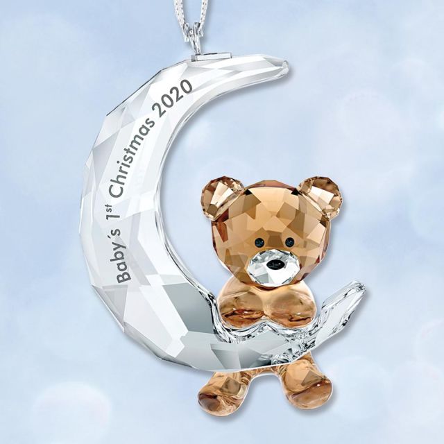 swarovski baby ornament