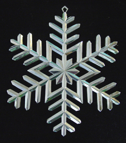 2003 Tiffany Snowflake Sterling Ornament