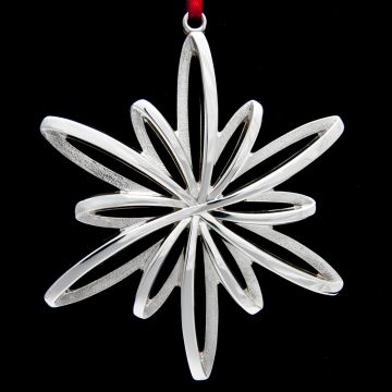 2004 Tiffany Star Sterling Ornament