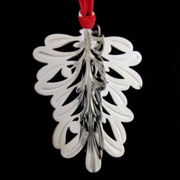 Tiffany Mistletoe Sterling Ornament image