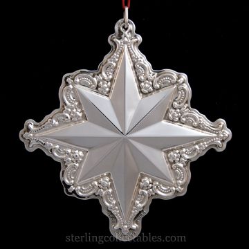 1999 Towle Star Sterling Ornament image