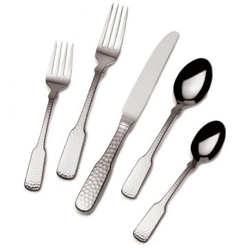 Towle Hammersmith 45 Piece Stainless Steel Flatware Set image