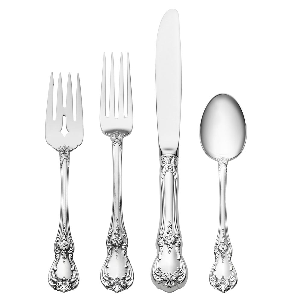 Sterling Collectables: Towle Old Master 4 Piece Place Setting