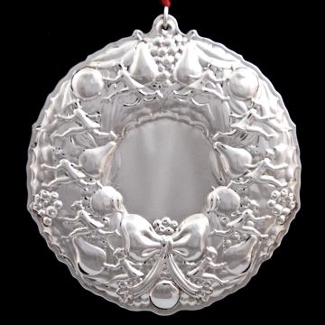 2000 Towle 12 Day Wreath Ten Lords Sterling Ornament