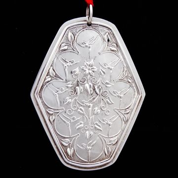 Towle 1979 12 Day Ornament, Nine Ladies Dancing image