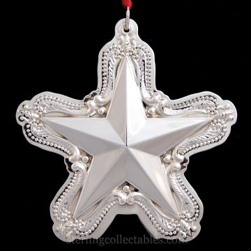 2000 Towle  Star Sterling Ornament image