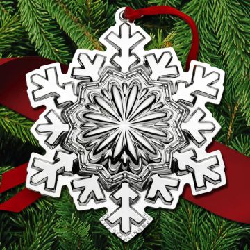 2015 Tuttle Snowflake 1st Edition Sterling Ornament