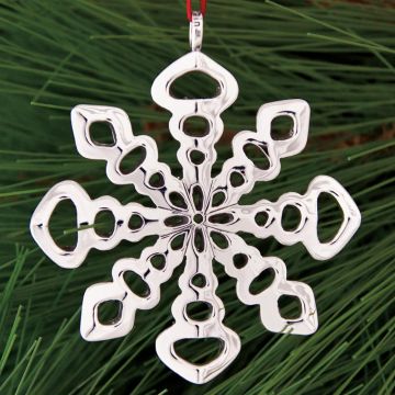 Vilmain Celebrate Snowflake Sterling Ornament image