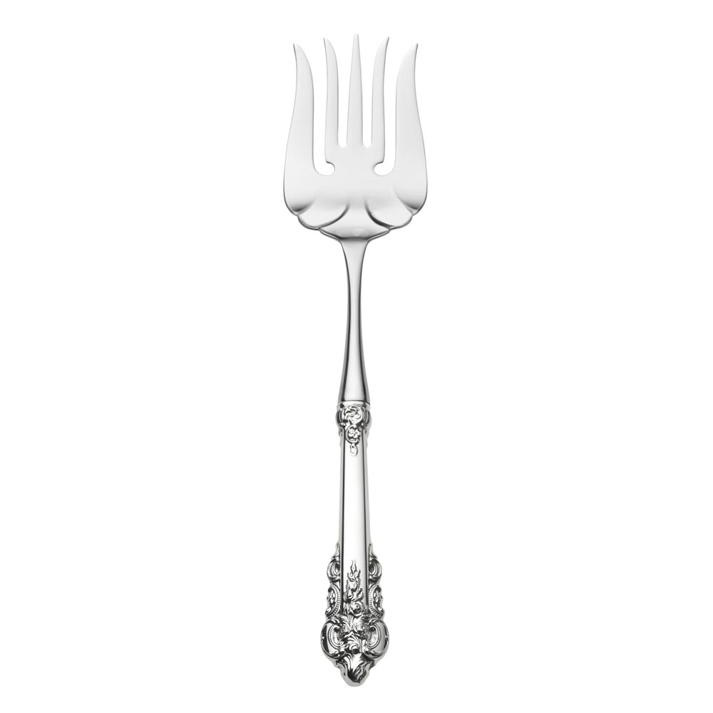 Sterling Collectables: Wallace Grande Baroque Large Serving Fork ...