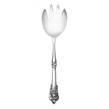 Wallace Grande Baroque Salad Serving Fork Sterling Silver image