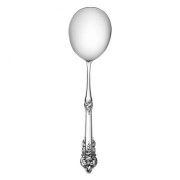 Wallace Grande Baroque Salad Serving Spoon Sterling Silver image