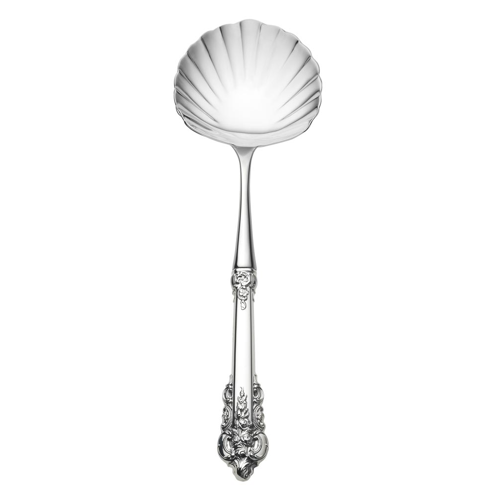 Sterling Collectables: Wallace Grande Baroque Shell Serving Spoon