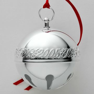 2005 Wallace Sleigh Bell Silverplate Ornament image