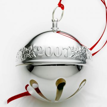 2007 Wallace Sleigh Bell Silverplate Ornament image