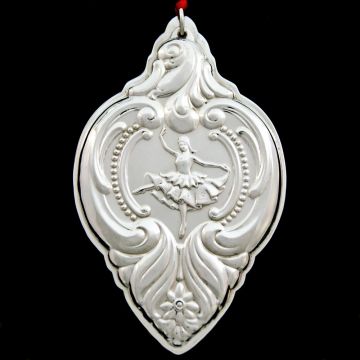 1996  Wallace 12 Day 9 Ladies Sterling Ornament image
