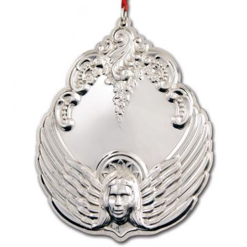 2001 Wallace Angel Sterling Ornament image